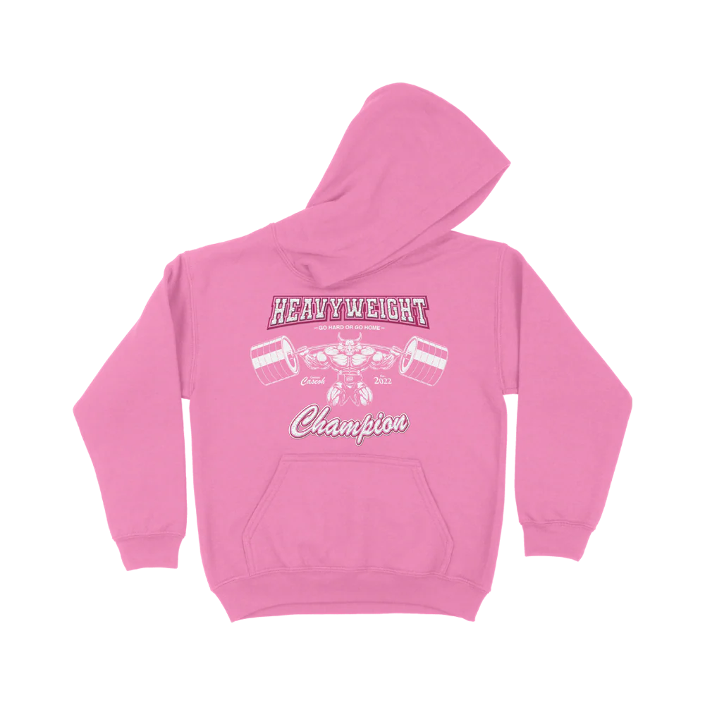 Pink Heavyweight Hoodie