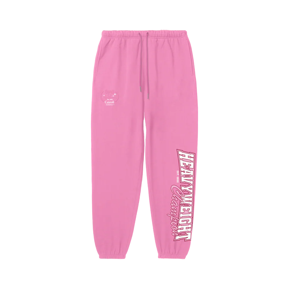 Pink Heavyweight Sweatpants